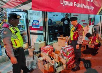 Ops Pekat,  Ratusan Miras Diamankan Polisi