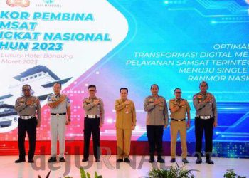 Wakapolda Jabar Hadiri Rakor Pembina Samsat Tingkat Nasional Tahun 2023