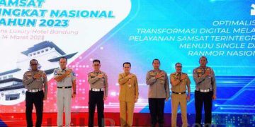 Wakapolda Jabar Hadiri Rakor Pembina Samsat Tingkat Nasional Tahun 2023