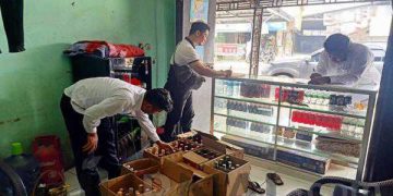 Cipta Kondisi Jelang Bulan Ramadhan, Polres Sumedang Laksanakan Operasi Miras