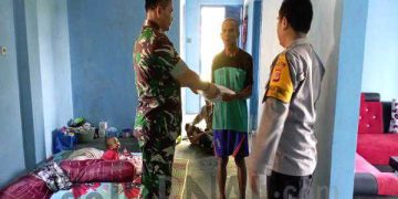 Wujud Kepedulian ! Babinsa Di Cigasong Jenguk Seorang Anak Yang Mengidap Penyakit Down Syndrome