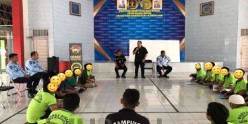 Dewan Pakar DPC GRANAT Lampung Tengah  Adakan Rehabilitasi Rutin di Lapas Gunung Sugih