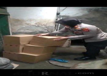 Patroli KRYD Polisi Amankan Ratusan Botol Miras Pada Ops Pekat