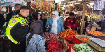 Antisipasi Ketersediaan Stok Pangan Jelang Ramadhan 1444 H, Polisi Sidak Pasar Tradisional