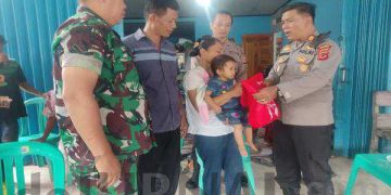 Peduli Stunting, Kapolsek Cidaun Melaksanakan Berikan Makanan Tambahan Dalam Program Orang Tua Asuh Peduli Stunting