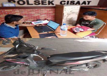 Diduga Lakukan Uji Coba, Warga Nyalindung Sukabumi Bawa Kabur Sepeda Motor