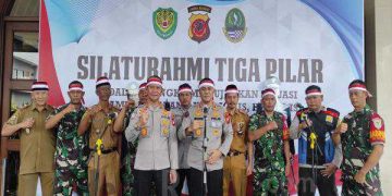 Silaturahmi Tiga Pilar Menjelang Pemilu Tahun 2024