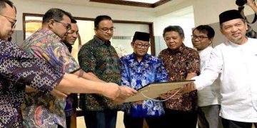 Nasdem, Demokrat, dan PKS Tandatangani Piagam Kerjasama Dukung Anies Baswedan