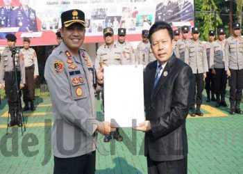 Tepat Seratus Hari Program AA DEDE CURHAT DONG, Kapolres Mendapat Apresiasi Dari Lemkapi