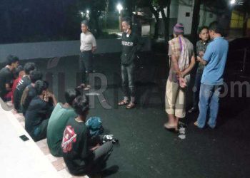 Upaya Pencegahan Dini, Polisi Amankan 9 Orang Diduga Akan Perang Sarung
