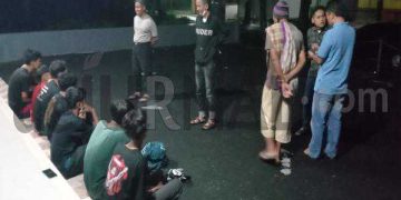Upaya Pencegahan Dini, Polisi Amankan 9 Orang Diduga Akan Perang Sarung