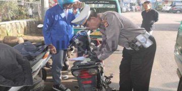 Bulan Suci Ramadhan,  Polri Razia Motor, Wujudkan Zero Knalpot Brong