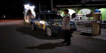 Polisi Rutin Melakukan Kegiatan Patroli Sahur Saat Bulan Ramadhan