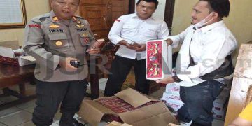 Amazing, Polisi Gagalkan Peredaran Petasan Dalam Jumlah Besar