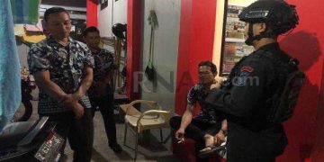 Patroli Sambang Kamtibmas Sat Brimob Polda Jabar Sasar Tempat Wisata Cipanas