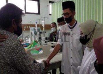 Haru Biru! Demi Jalankan Wasiat Ibunda, Kedua Mempelai Ini Rela Menikah di Ruang ICU RSUD Ciereng