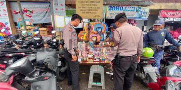 Lagi, Polisi Patroli Ke Kawasan Ruko Terminal Ciamis Razia Petasan