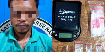 Satresnarkoba Polres Lampung Tengah Ringkus Pengedar Sabu