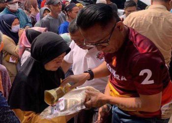 Bersama Praniko Imam Sagita, Program Rutin Udi Suhandoro Bagikan Sembako Jelang Bulan Suci Ramadhan