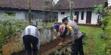Sukseskan Pemanfaatan Lahan Ditanami Sayuran, Polisi Monitoring di Desa Jalatrang