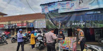 Razia Petasan, Polisi Patroli Ke Kawasan Pasar Manis Ciamis