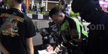 Cipta Kondisi, Polisi Amankan Puluhan Knalpot Brong