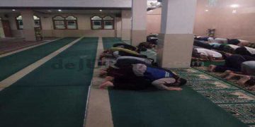 Polisi Laksanakan Tarling di Masjid Wilayah Ujung Berung Saat Bulan Suci Ramadhan