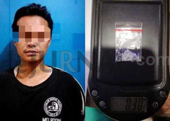 Bawa Sabu, Seorang Sopir Truk Lintas Pulau Diringkus Sat Narkoba Polres Lampung Tengah