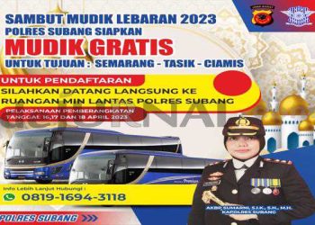 Ayo Buruan Daftar, Kapolres Subang Siapkan Layanan Mudik Gratis