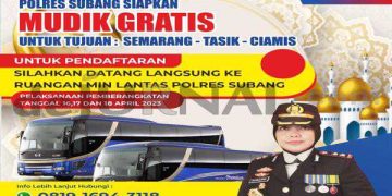 Ayo Buruan Daftar, Kapolres Subang Siapkan Layanan Mudik Gratis