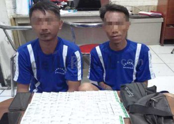 Edarkan Obat Berbahaya, Dua Pemuda Di Kota Sukabumi Diciduk Polisi