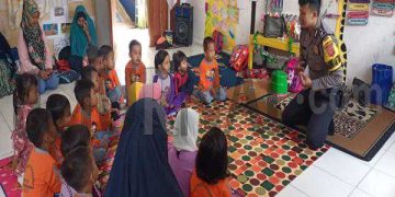 Bhabinkamtibmas Kelurahan Sindangrasa Edukasi Anak Usia Dini Paud Mandiri