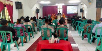 Polisi Pengamanan Ibadah Paskah di Beberapa Gereja