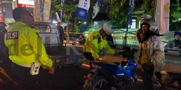Polisi Laksanakan Patroli Presisi Puluhan Motor Knalpot Brong