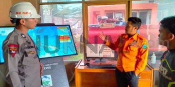 Sat Brimob Polda Jabar Kunjungi Kantor BPBD Kabupaten Garut Laksanakan Koordinasi Penanganan Bencana