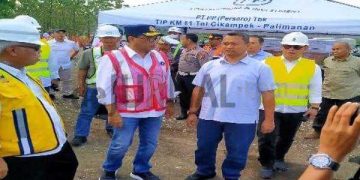 Persiapan Mudik lebaran, KPH Purwakarta Terima Kunker Tim Pembangunan Rest Area KM 81 Tol Cipali