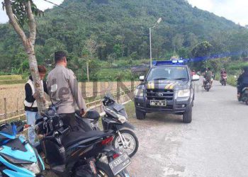 Polisi Razia Knalpot Bising di Karawang