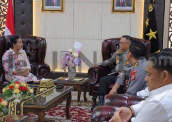 Kapolda Lampung Terima Audiensi Kemenkum HAM Provinsi Lampung