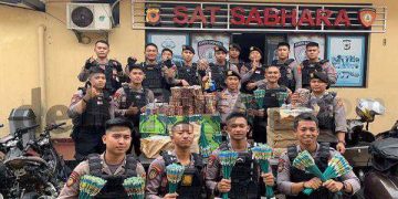 Polisi Amankan Sekitar 200 Ribu Butir Petasan Dari Sebuah Rumah di Kecamatan Cihideung