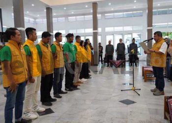 Komitmen Kembangkan Pertanian, Bupati Lantik Pengurus Petani Milenial Kabupaten Garut