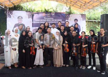 Polisi Resmikan Rumah Insipirasi Musik, Seni dan Budaya Serta Santuni Anak Yatim