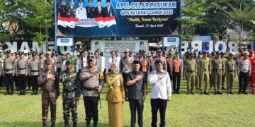 Polres Demak Gelar Pasukan Kesiapan Idul Fitri 1444 H