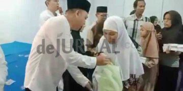 Ratusan Yatim dan Jompo Doakan H. Oma Miharja Rijki Jadi Bupati Karawang