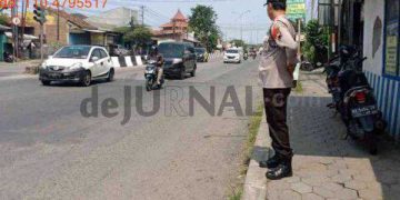 Kapolsek Genuk Semarang Tinjau Kesiapan Pos Pantau Arus Mudik