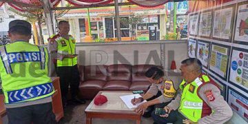 Pos Yan KAI Haurgeulis Dapat Kunjungan Tim Asistensi Polda Jabar