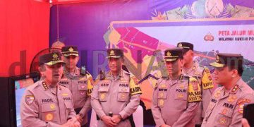 Kabaharkam Polri Tinjau Rest Area 207 A Wilayah Hukum Polres Cirebon Kota