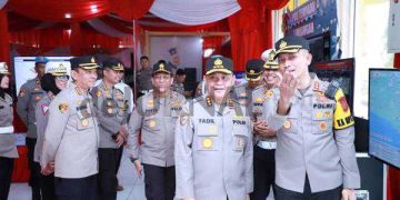 Pastikan Kelancaran Arus Mudik, Kabaharkam Polri Tinjau Langsung Pos Terpadu Limbangan Garut
