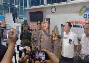 Polda Lampung Lakukan Pengecekan Terkini Arus Mudik di Pelabuhan Bakauheni