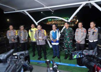 Kapolri Cek Jalur Mudik di KM 70