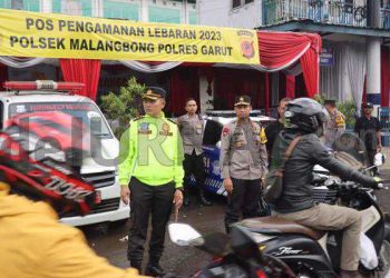 Kapolda Jabar Pantau Jalur Selatan dan Pos Pam Malangbong Polres Garut